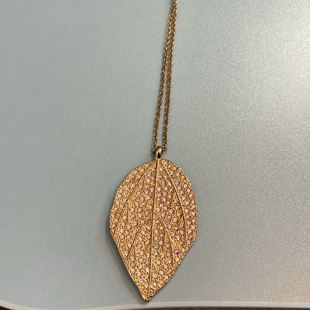 Gold Leaf Necklace